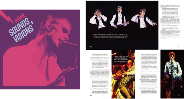 BOWIE - SOUNDS + VISIONS - THE LIMITED EDITION BOOK - SECOND EDITION - ONLY 500 COPIES!