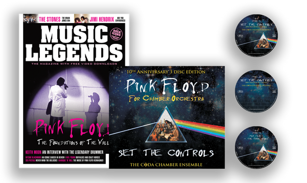 PINK FLOYD - SET THE CONTROLS FOR ORCHESTRA - BOOKZINE & 3 CD SET SPECIAL LIMITED EDITION BUNDLE