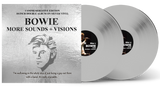 BOWIE - MORE SOUNDS + VISIONS: 10-INCH DOUBLE ALBUM ON SILVER VINYL IN GATEFOLD SLEEVE - LIMITED TO JUST 1000 COPIES WORLDWIDE!