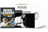 BOWIE - STATION TO STATION - BOOKZINE & WHITE VINYL - SPECIAL LIMITED EDITION BUNDLE