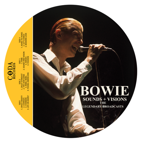BOWIE - SOUNDS + VISIONS - LIMITED EDITION TURNTABLE MAT