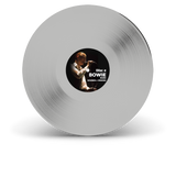 BOWIE - MORE SOUNDS + VISIONS: 10-INCH DOUBLE ALBUM ON SILVER VINYL IN GATEFOLD SLEEVE - LIMITED TO JUST 1000 COPIES WORLDWIDE!