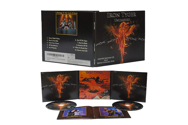 IRON TYGER - UNLEASHED: SPECIAL CD/DVD SET WITH 34 PAGE SPECIAL EDITION BOOKZINE!