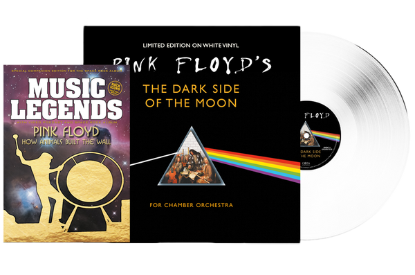 PINK FLOYD'S - DARK SIDE OF THE MOON FOR CHAMBER ORCHESTRA - BOOKZINE & WHITE VINYL SPECIAL LIMITED EDITION BUNDLE