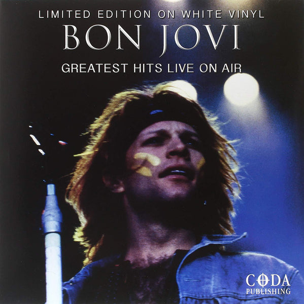 BON JOVI - GREATEST HITS LIVE ON AIR - LIMITED EDITION ON WHITE VINYL