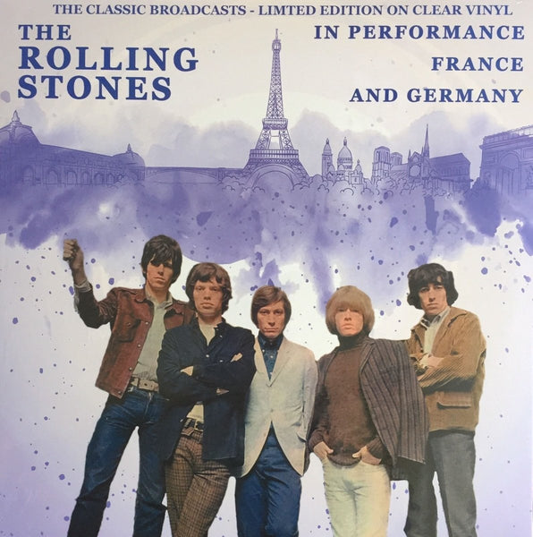 ROLLING STONES - IN PERFORMANCE, FRANCE AND GERMANY: LTD ED CLEAR VINYL