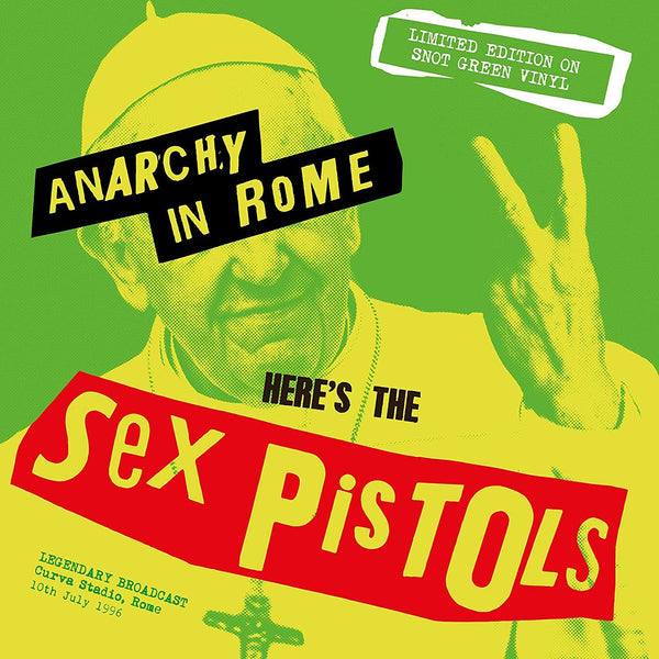 SEX PISTOLS - ANARCHY IN ROME: LIMITED EDITION ON SNOT GREEN VINYL