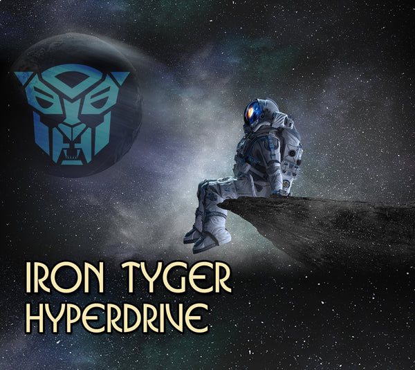 HYPERDRIVE - THE NEW ALBUM BY IRON TYGER - LIMITED EDITION HAND NUMBERED CD & BOOKZINE BUNDLE