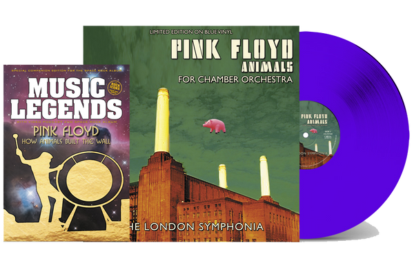 PINK FLOYD'S - ANIMALS FOR CHAMBER ORCHESTRA - BOOKZINE & BLUE VINYL SPECIAL LIMITED EDITION BUNDLE