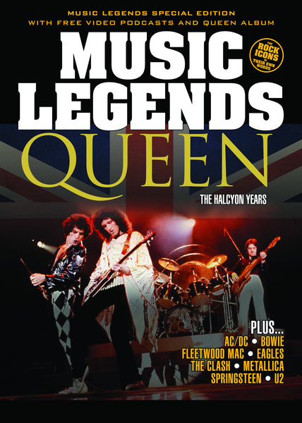 MUSIC LEGENDS MAGAZINE COLLECTOR'S EDITION REPRINT OF ISSUE 1 - INCLUDES FREE QUEEN DOUBLE CD!