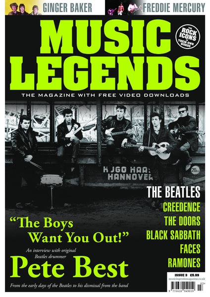 MUSIC LEGENDS MAGAZINE - ISSUE 3 - INCLUDES A FREE BEATLES CD SET!