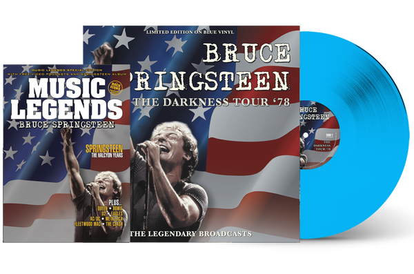 SPRINGSTEEN - THE DARKNESS TOUR '78 - BOOKZINE & BLUE VINYL - SPECIAL LIMITED EDITION BUNDLE