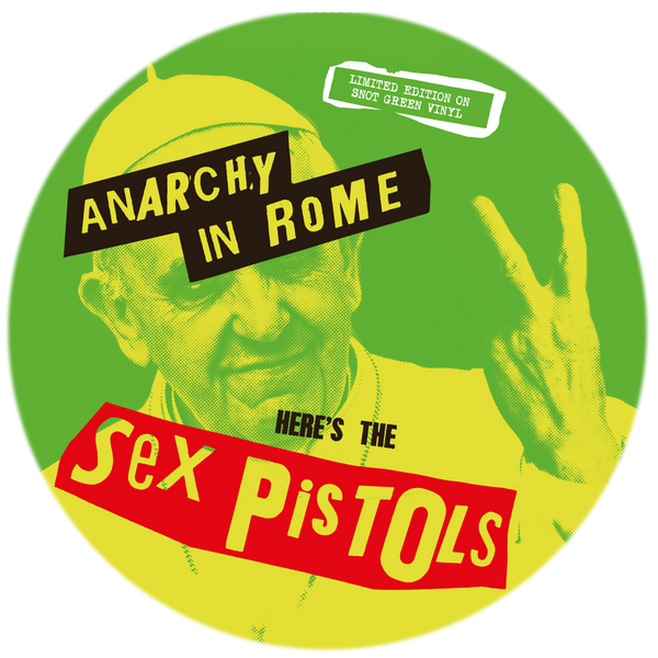SEX PISTOLS - ANARCHY IN ROME - LIMITED EDITION TURNTABLE MAT