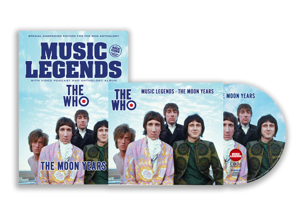 THE WHO – THE MOON YEARS: BOOKZINE & CD SPECIAL LIMITED EDITION BUNDLE